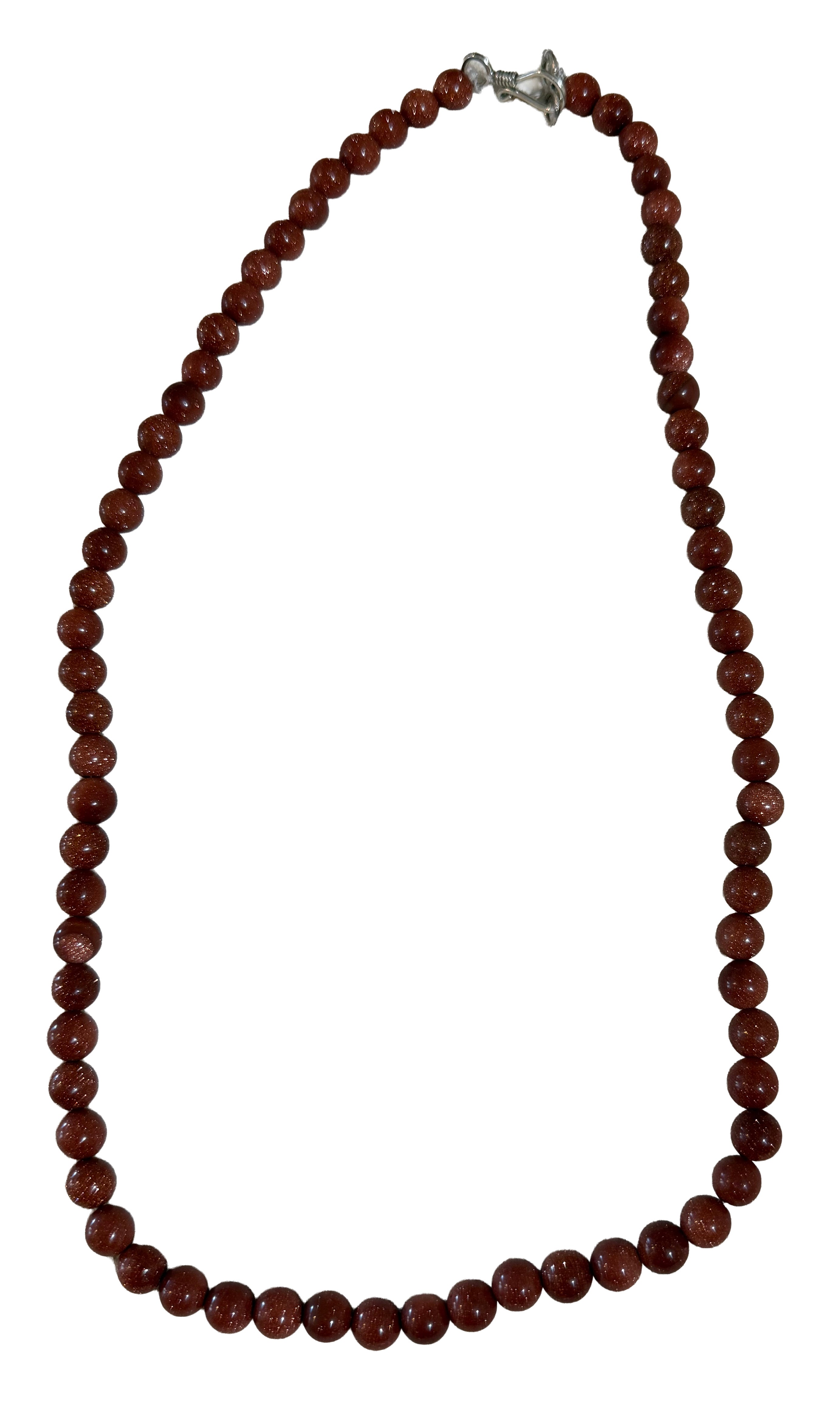 Tree Agate Bead Necklace