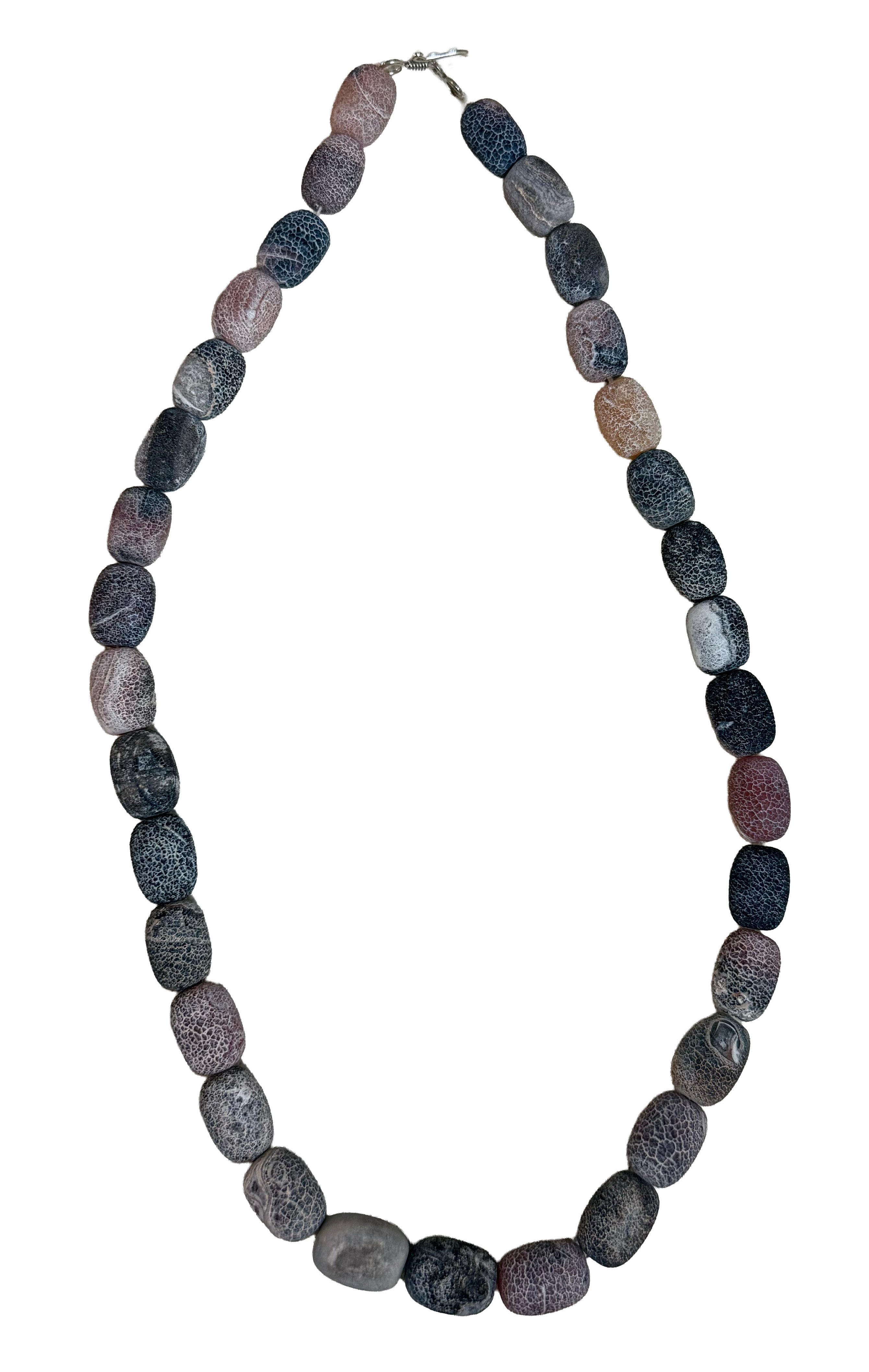 Agate Sandstone String Necklace