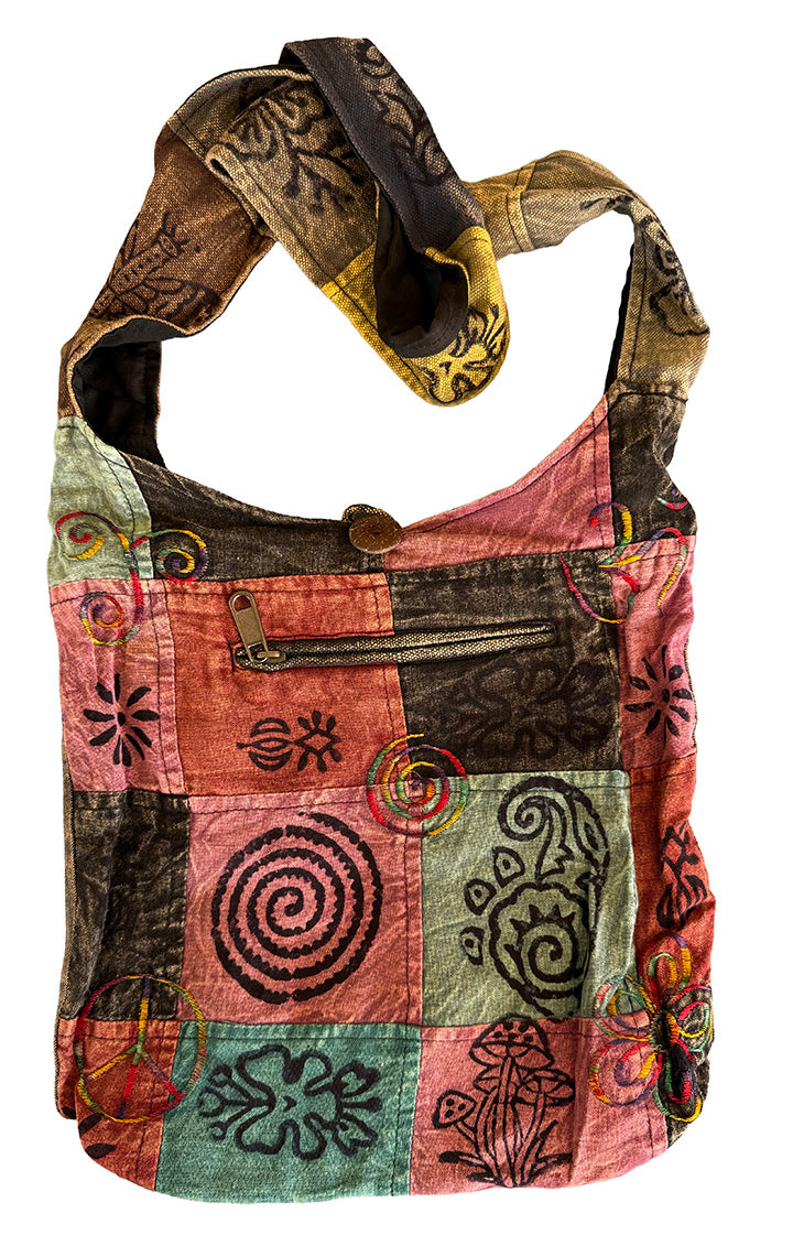 This cotton shoulder bag Medium size