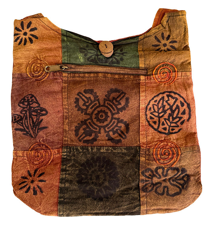 This cotton shoulder bag Medium size