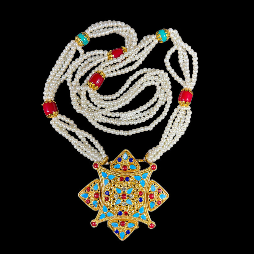 Tibetan Amulet Necklace - Gau