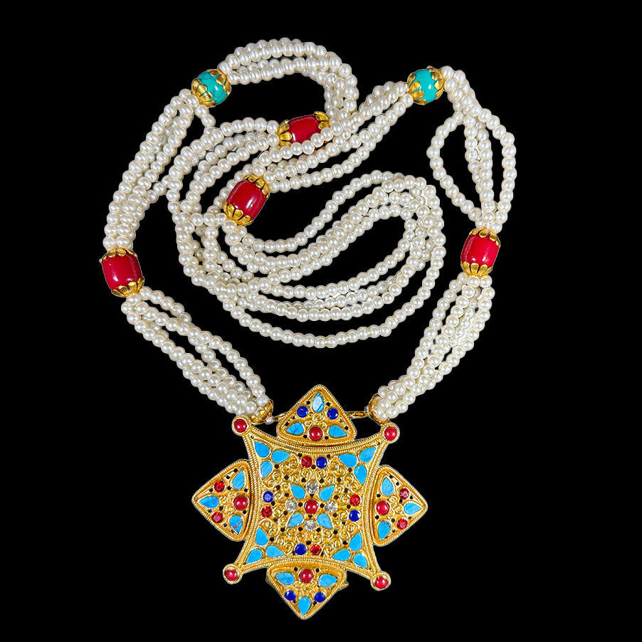 Tibetan Amulet Necklace - Gau
