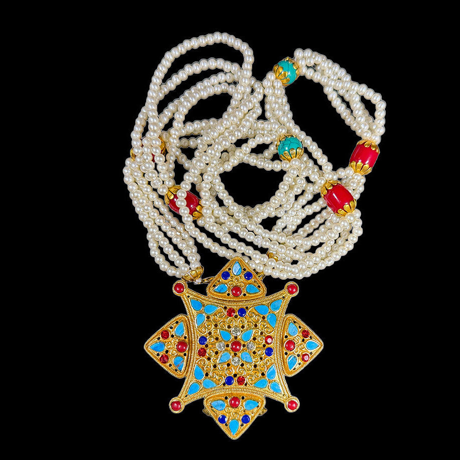 Tibetan Amulet Necklace - Gau
