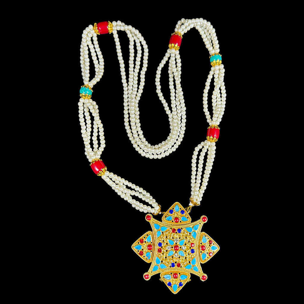 Tibetan Amulet Necklace - Gau