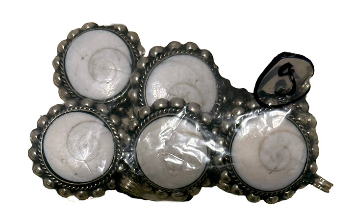 Pendent White Round