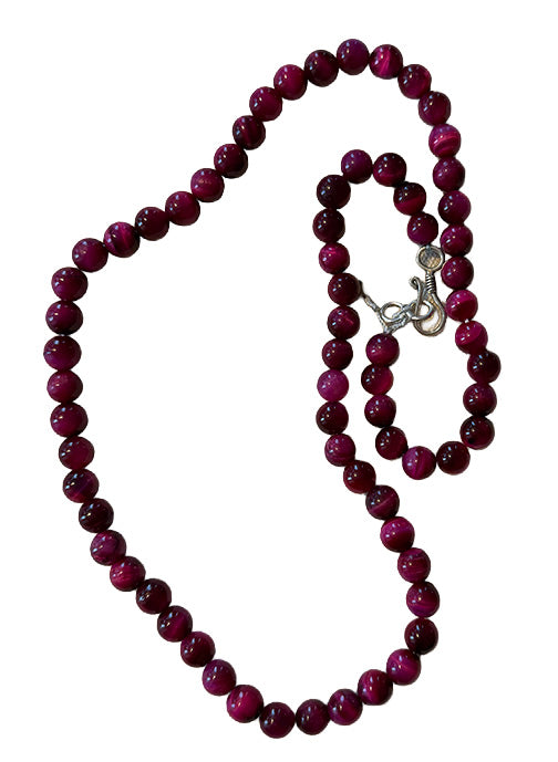 Star Tiger Eye Bead Necklace